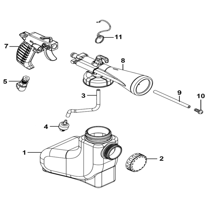Sealey Cleaning nozzle