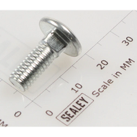 Sealey Coach bolt m6x16mm (single) CBN616.S