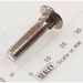Sealey Coach bolt m6x25mm (single)