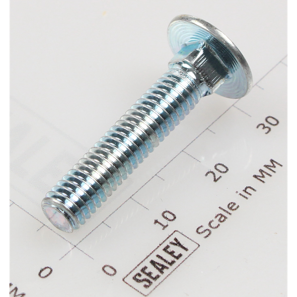 Sealey Coach bolt m6x30mm (single)
