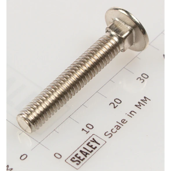Sealey Coach bolt m6x35mm (single)