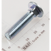 Sealey Coach bolt m8x35mm (single)