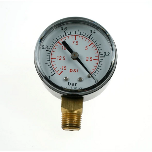 Sealey Gauge 310dsi, 50mm od, btm fitting.