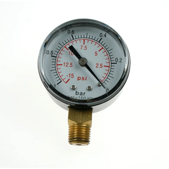 Sealey Gauge 310dsi, 50mm od, btm fitting.