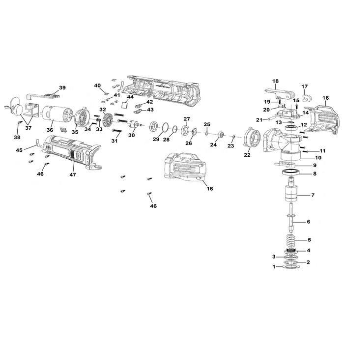 Sealey Circuit Board for Switch c/w Speed Control
