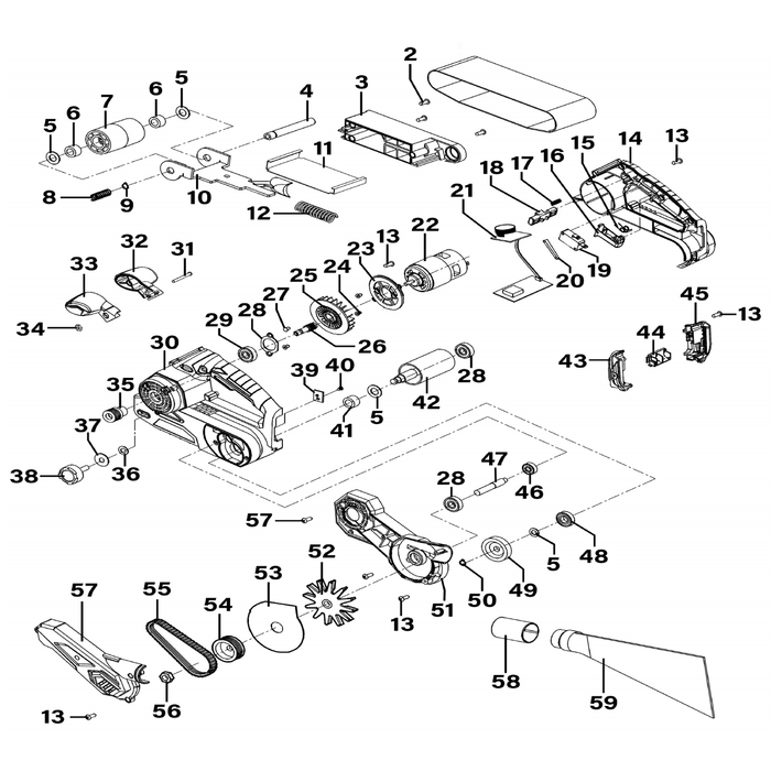 Sealey Output Shaft Ø10.1 x Ø16 x 0.5