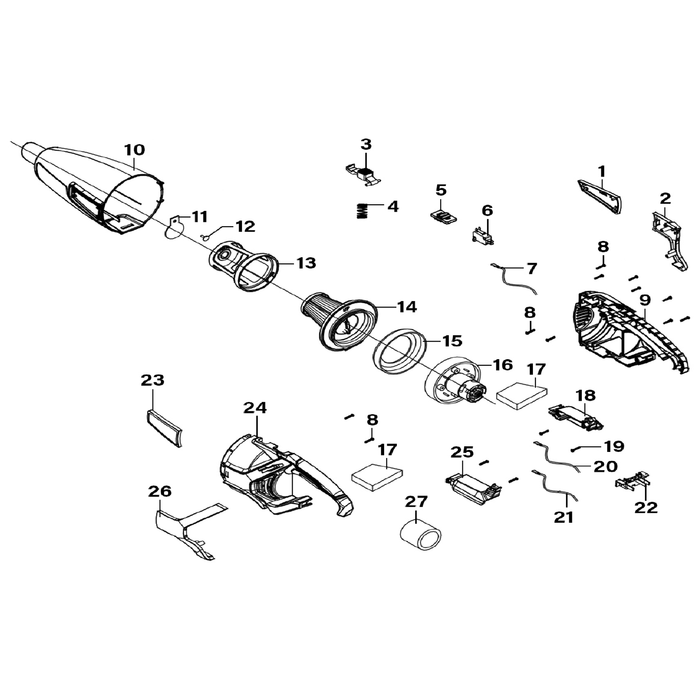 Sealey Air Filter Bracket