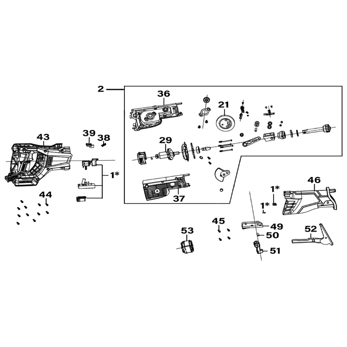 Sealey Gearbox Assembly