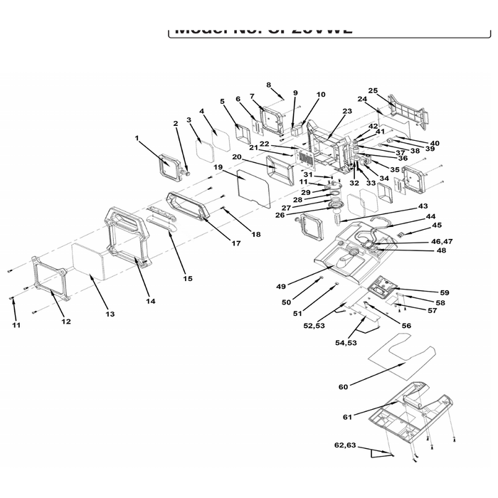 Sealey Csk phillips machine screw m4x10 (single)