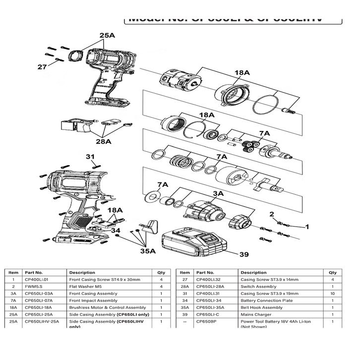 Sealey Battery Connection Plate