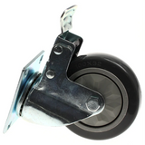 Sealey Heavy-duty 'pu' castor 4" (with brake) CX110HV.01