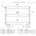 Sealey Upright (for three shelves)