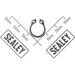 Sealey External Circlip