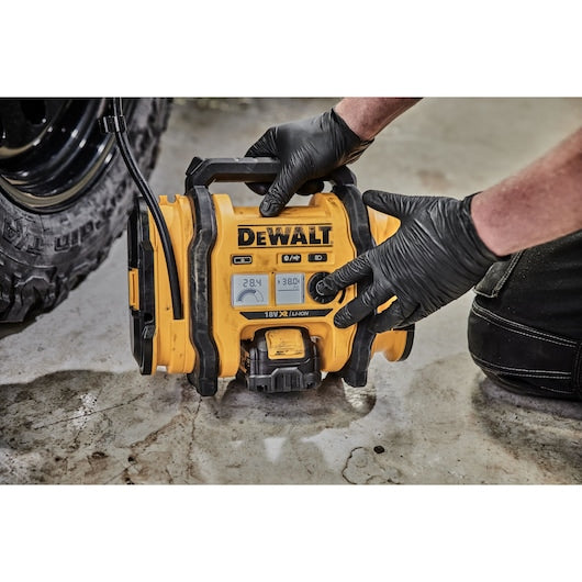 Dewalt Power Tools DCC018N XR Triple Source Inflator 18V Bare Unit DeWALT Power Tools - Town Tools