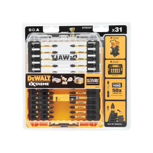 Dewalt Power Tools DT70737T FLEXTORQ™ Screwdriving Set, 31 Piece DeWALT Power Tools - Town Tools