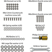 Sealey Hardware Kit (DG158)