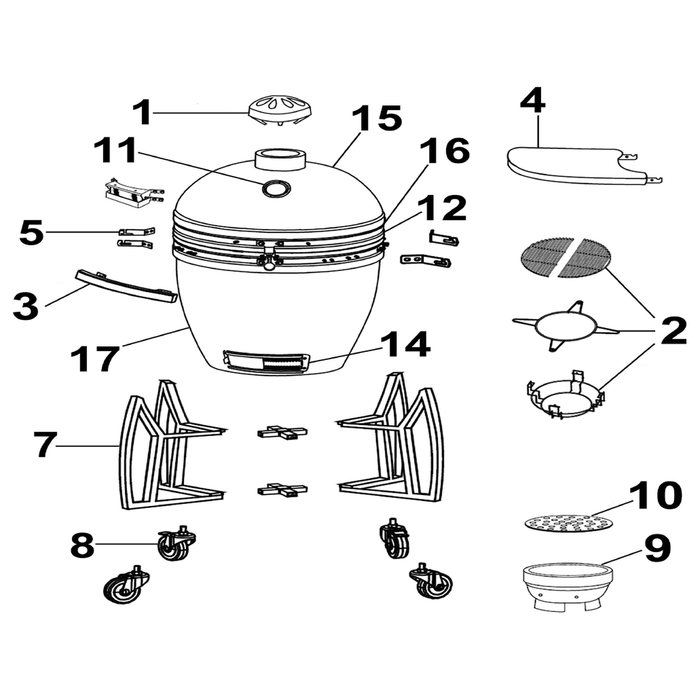 Sealey Ceramic Lid