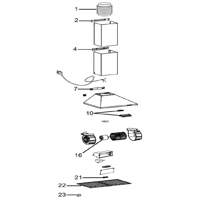 Sealey Aluminium Filter