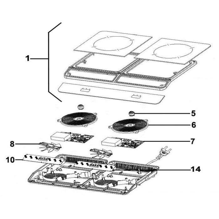 Sealey Main PCB Set (L/H & R/H)