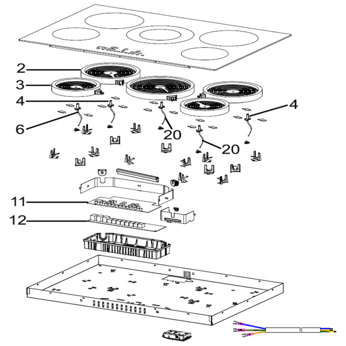 Sealey 1200w Heating element