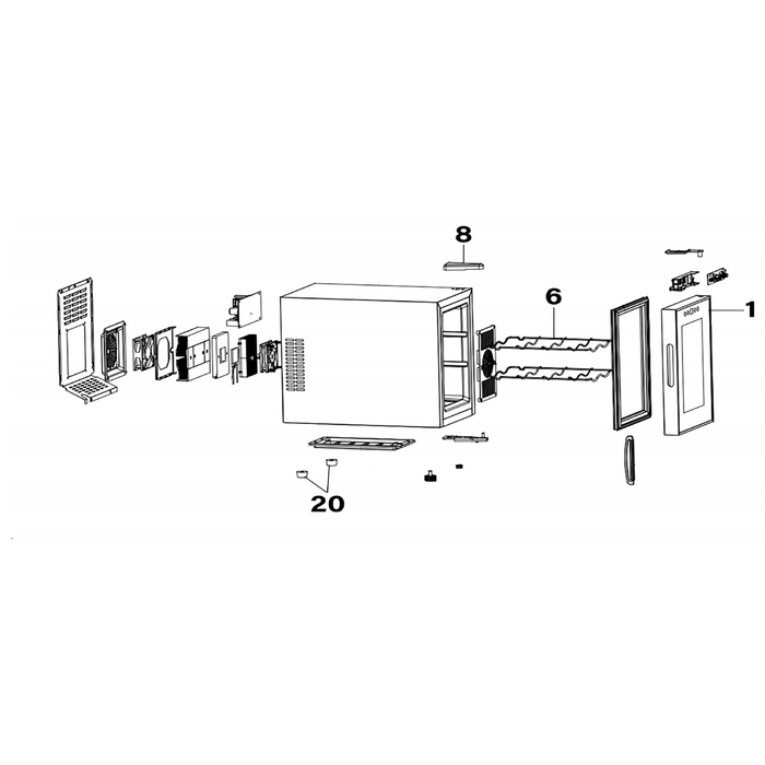 Sealey Glass door