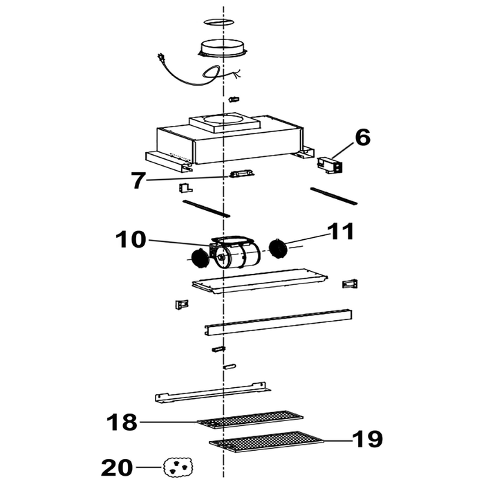 Sealey DC Motor Assembly