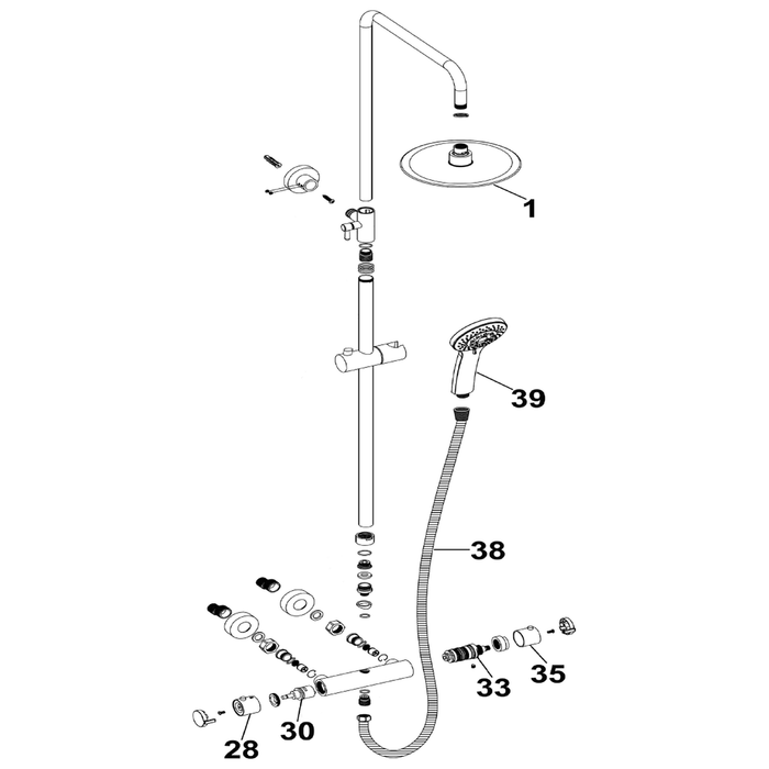 Sealey Shower Head