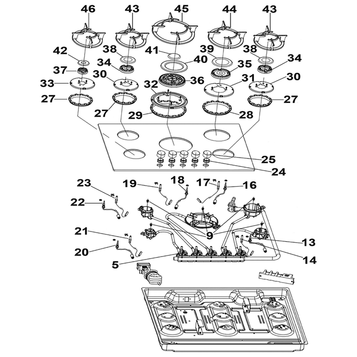 Sealey Drip Tray For 100 Ø Burner