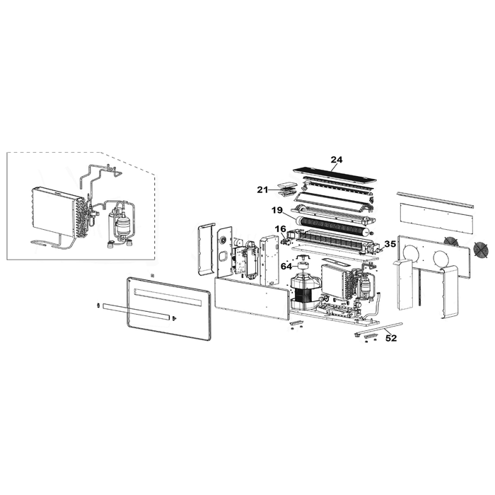 Sealey Air Duct Outer Cover
