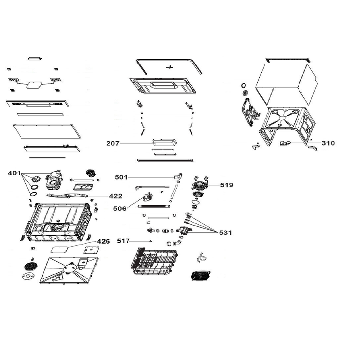 Sealey Door Switch Assembly