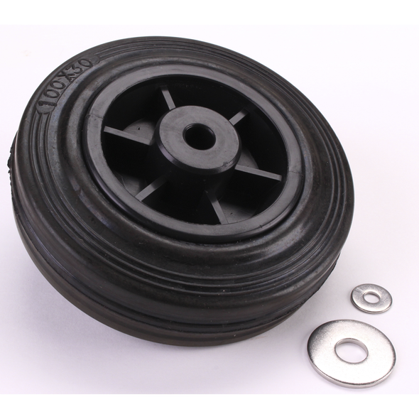 Sealey Wheel, Fixed (D: 100 W: 38 B: 8)