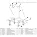 Sealey Upright for Handles/Trolley Bed