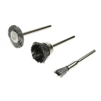 Sealey Steel brush 3pcs E5188.V4-27