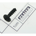 Sealey Rd head s/t screw m3x8 black