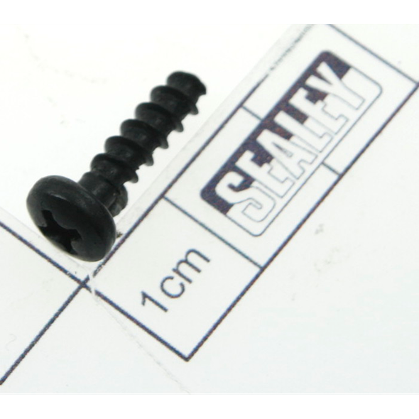 Sealey Rd head s/t screw m4x16 black