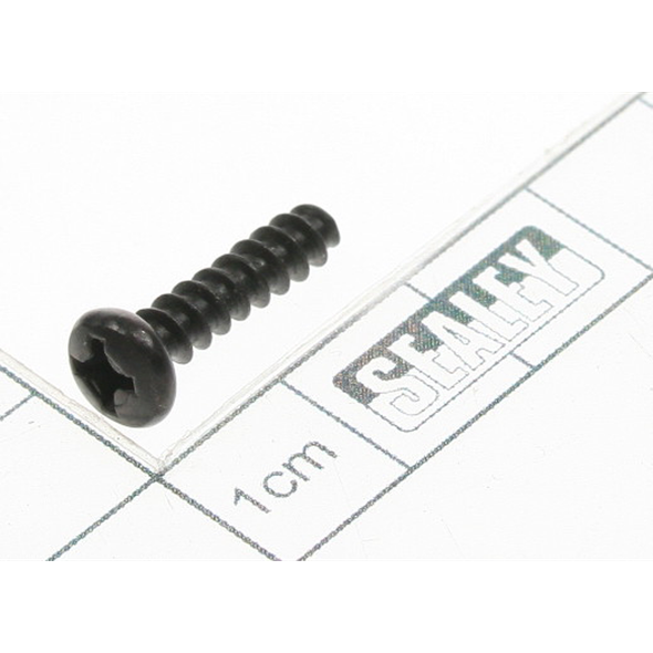 Sealey Rd head s/t screw m4x16 black