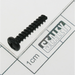 Sealey Rd head s/t screw m3.8 x 20 black