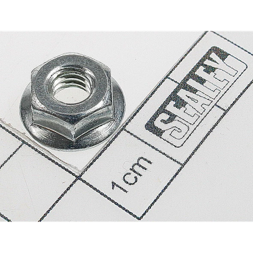 Sealey Flange nut serrated 1/4" unc(single)