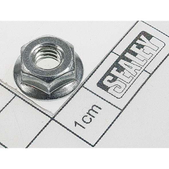 Sealey Flange nut serrated 1/4" unc(single)