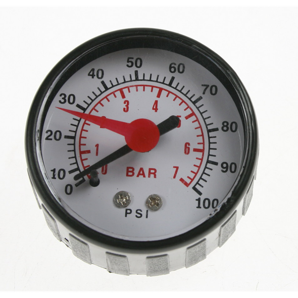 Sealey Gauge 100psi, 50mm od, rear fitting