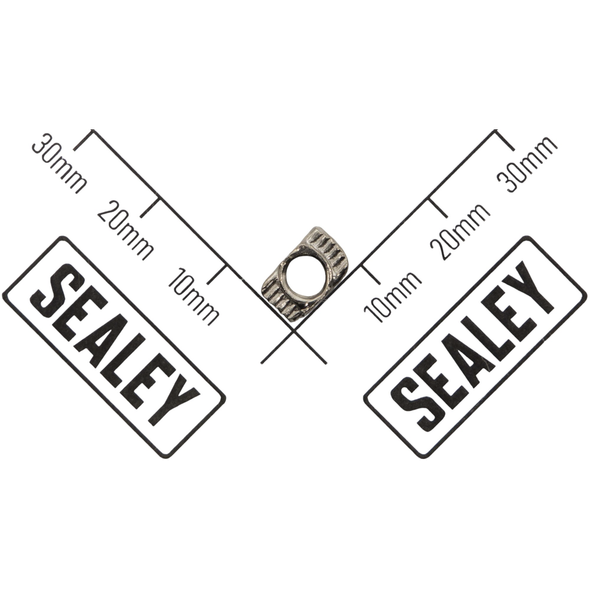 Sealey T-Shape Screw Nut Ø9.5 x 5.5