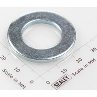 Sealey Flat Washer M18 Zinc FWM18.S