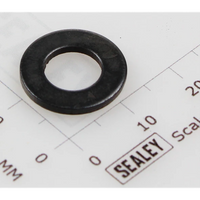 Sealey Flat washer m8 black (single) FWM8.SB