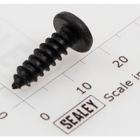 Sealey Rd head s/t screw m4 x 18 black (lsa) G1000EV4-FT7