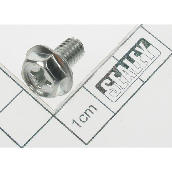 Sealey Flange screw (m6x10) c/w nut