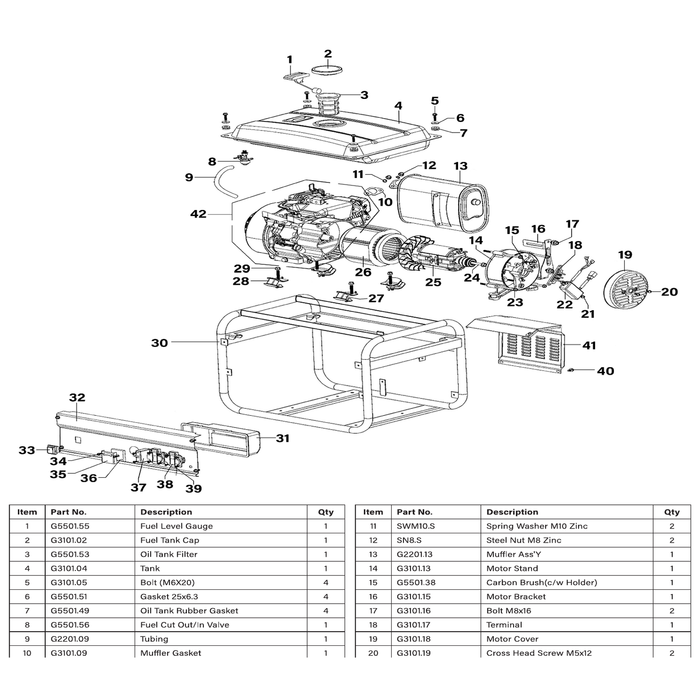 Sealey Gasket 25x6.3