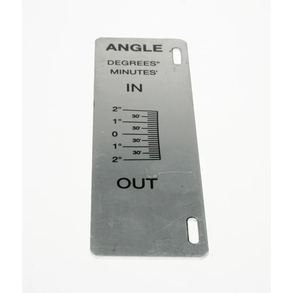 Sealey Scale plate