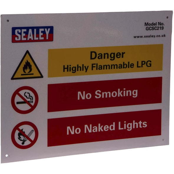 Sealey Warning Sign