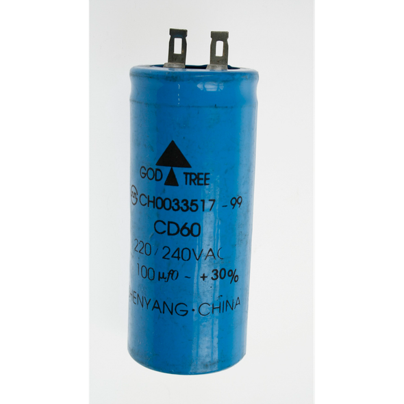 Sealey Capacitor 100uf 220240v 85x30.