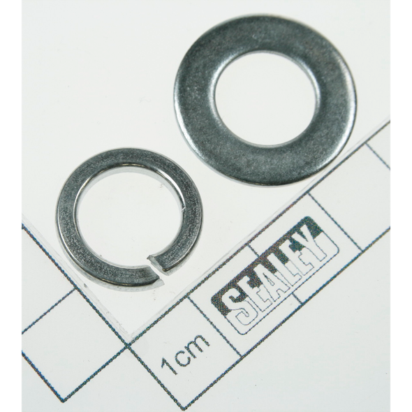 Sealey Washers plain and spring m12